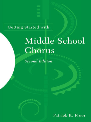 cover image of Getting Started with Middle School Chorus